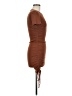 Zara Solid Brown Casual Dress Size S - photo 4