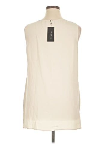 Lafayette 148 New York Sleeveless Silk Top (view 2)