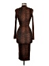 Assorted Brands Animal Print Brown Cocktail Dress Size M - photo 2