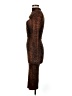 Assorted Brands Animal Print Brown Cocktail Dress Size M - photo 5