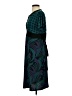 Bisou Bisou Paisley Teal Cocktail Dress Size S - photo 5