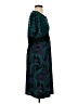 Bisou Bisou Paisley Teal Cocktail Dress Size S - photo 4