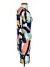 Auditions Print Multi Color White Casual Dress Size XS (estimated) - photo 4