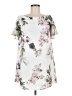 Lulus 100% Polyester Floral White Casual Dress Size M - photo 1