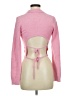 Blue Blush 100% Nylon Pink Cardigan Size M - photo 2