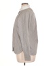 Jules 100% Cotton Gray Long Sleeve Button-Down Shirt Size 14 - photo 5