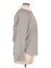 Jules 100% Cotton Gray Long Sleeve Button-Down Shirt Size 14 - photo 4