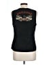Harley Davidson Black Sleeveless Blouse Size L - photo 2