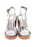Tory Burch Metallic Silver Wedges Size 7 1/2 - photo 2