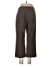 Larry Levine Tweed Brown Dress Pants Size 10 - photo 2