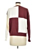 Vigoss Color Block Burgundy Pullover Sweater Size M - photo 2