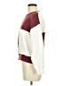 Vigoss Color Block Burgundy Pullover Sweater Size M - photo 5