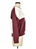Vigoss Color Block Burgundy Pullover Sweater Size M - photo 4