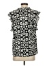 Ann Taylor Black Sleeveless Blouse Size S - photo 2