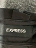 Express 100% Polyester Solid Black Dress Pants Size 00s - photo 7