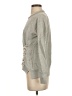NSF 100% Cotton Gray Long Sleeve Top Size S - photo 5
