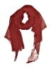 Unbranded 100% Polyester Burgundy Brown Scarf One size - photo 1