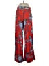 Gilli Print Red Casual Pants Size S - photo 1