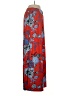 Gilli Print Red Casual Pants Size S - photo 4