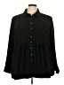 Torrid Black 3/4 Sleeve Blouse Size 4X Plus (4) - photo 1