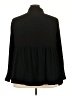 Torrid Black 3/4 Sleeve Blouse Size 4X Plus (4) - photo 2