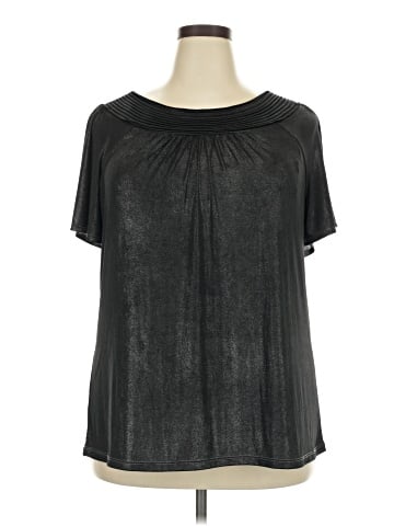 Style&Co Short Sleeve Blouse (view 1)