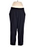 T by Talbots Solid Blue Casual Pants Size M - photo 1