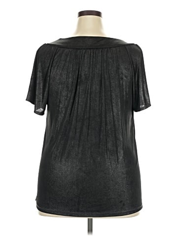 Style&Co Short Sleeve Blouse (view 2)