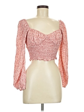 Cotton Candy La 3/4 Sleeve Blouse