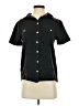 Third Form Black Short Sleeve Button-Down Shirt Size 2 - photo 1
