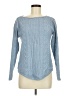 Jeanne Pierre 100% Cotton Blue Pullover Sweater Size M - photo 1