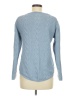 Jeanne Pierre 100% Cotton Blue Pullover Sweater Size M - photo 2