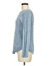Jeanne Pierre 100% Cotton Blue Pullover Sweater Size M - photo 5