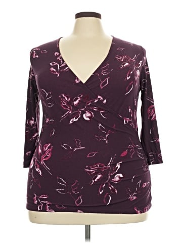 Avenue Studio 3/4 Sleeve Blouse (view 1)