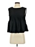 Shein 100% Polyester Black Sleeveless Blouse Size 4 - photo 1