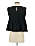 Shein 100% Polyester Black Sleeveless Blouse Size 4 - photo 2