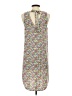 Gap Print Gray Casual Dress Size S - photo 2