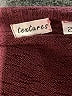 Textures 100% Cotton Burgundy Cardigan Size 2 - photo 7