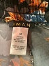 IMAN Floral Black Casual Pants Size M - photo 6