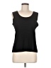 misook Black Sleeveless Top Size M - photo 1