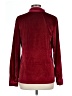 Unbranded Burgundy Long Sleeve Blouse Size L - photo 2