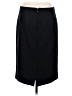 J.Crew 100% Wool Solid Black Wool Skirt Size 8 (tall) - photo 2