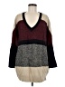 Assorted Brands Color Block Brown Pullover Sweater Size M - photo 1