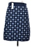 Ann Taylor LOFT Print Blue Casual Skirt Size XS - photo 2