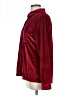 Unbranded Burgundy Long Sleeve Blouse Size L - photo 5