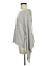 BCBGMAXAZRIA Gray Poncho Size M - photo 5