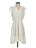 Unbranded Solid Ivory Casual Dress Size 40 - 42 - photo 1