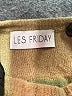 Les Friday Color Block Brown Wool Cardigan Size M - photo 7