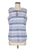 Talbots Outlet Blue Sleeveless Blouse Size M - photo 1