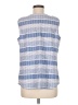 Talbots Outlet Blue Sleeveless Blouse Size M - photo 2